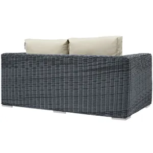 Summon Outdoor Patio Sunbrella Loveseat