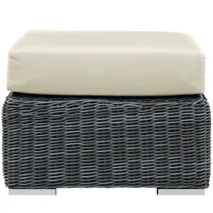Summon Outdoor Patio Sunbrella Ottoman