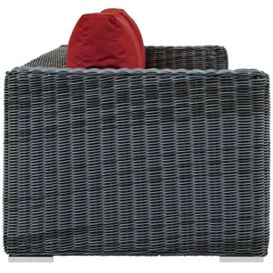 Summon Outdoor Patio Sunbrella Sofa