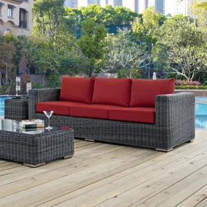 Summon Outdoor Patio Sunbrella Sofa