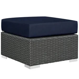 Sojourn 3 Piece Outdoor Patio Sunbrella Sectional Set