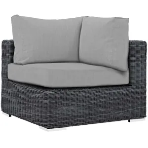 Summon 7 Piece Outdoor Patio Sunbrella Sectional Set