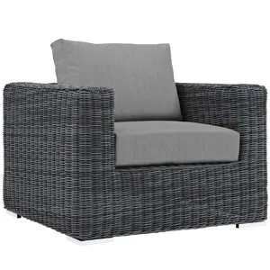 Summon 3 Piece Outdoor Patio Sunbrella Sectional Set