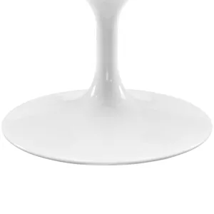 Lippa 48" Oval-Shaped Walnut Coffee Table