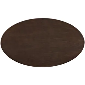 Lippa 48" Oval-Shaped Walnut Coffee Table