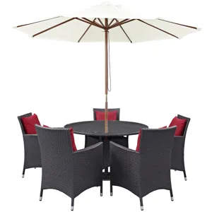 Convene 7 Piece Outdoor Patio Dining Set