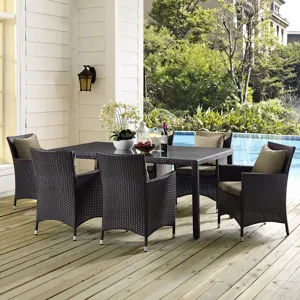 Convene 7 Piece Outdoor Patio Dining Set