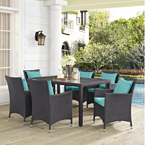 Convene 7 Piece Outdoor Patio Dining Set