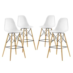 Pyramid Dining Side Bar Stool Set of 4