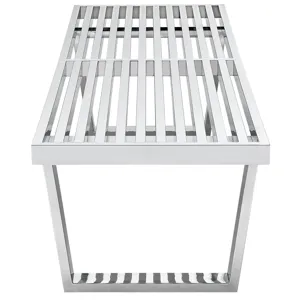 Sauna 5' Stainless Steel Bench