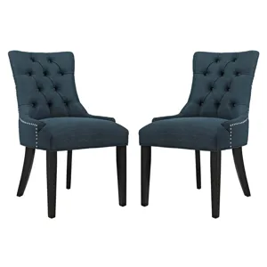 Regent Dining Side Chair Fabric Set of 2