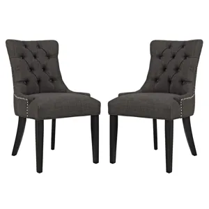 Regent Dining Side Chair Fabric Set of 2