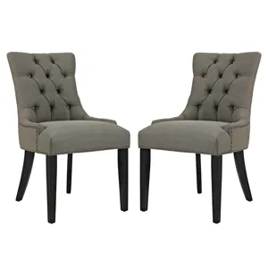 Regent Dining Side Chair Fabric Set of 2