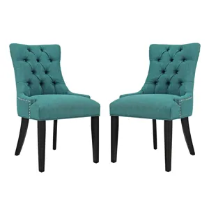 Regent Dining Side Chair Fabric Set of 2