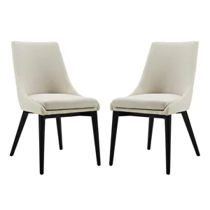 Viscount Dining Side Chair Fabric Set of 2