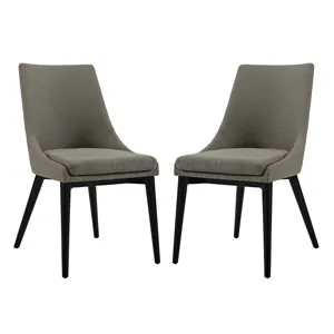 Viscount Dining Side Chair Fabric Set of 2