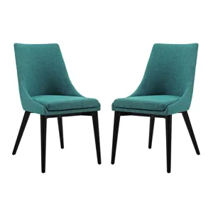 Viscount Dining Side Chair Fabric Set of 2