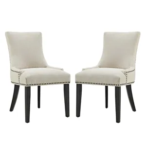 Marquis Dining Side Chair Fabric Set of 2