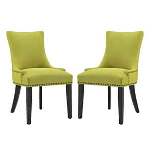 Marquis Dining Side Chair Fabric Set of 2
