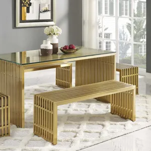 Gridiron Medium Stainless Steel Bench