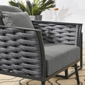 Stance Outdoor Patio Aluminum Armchair