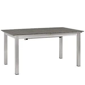 Shore 5 Piece Outdoor Patio Aluminum Outdoor Dining Set