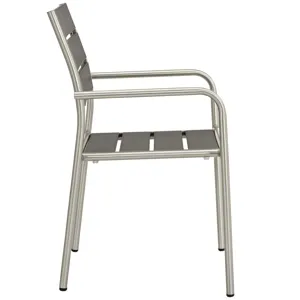 Shore 7 Piece Outdoor Patio Aluminum Outdoor Dining Set