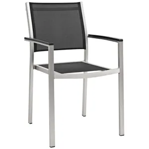 Shore 7 Piece Outdoor Patio Aluminum Outdoor Dining Set