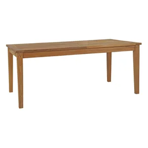 Marina 7 Piece Outdoor Patio Teak Outdoor Dining Set