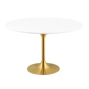 Lippa 54" Round Wood Dining Table