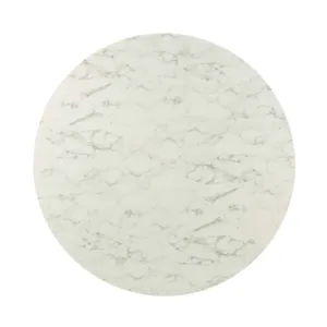 Lippa 54" Round Artificial Marble Dining Table