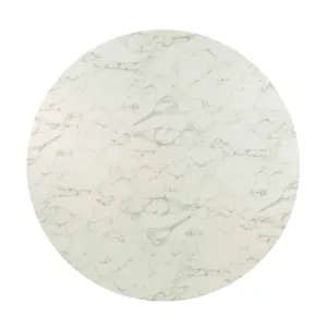 Lippa 60" Round Artificial Marble Dining Table