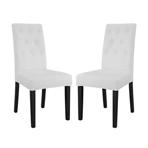 Confer Dining Side Chair Vinyl Set of 2