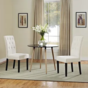 Confer Dining Side Chair Fabric Set of 2