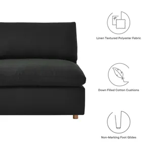 Commix Down Filled Overstuffed 7-Piece Sectional Sofa