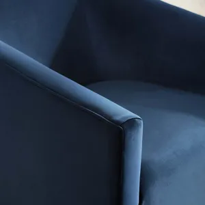 Twist Accent Lounge Performance Velvet Swivel Chair