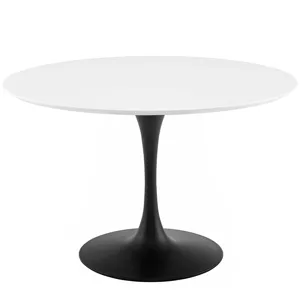 Lippa 47" Round Wood Dining Table