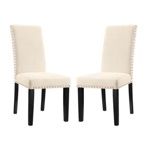 Parcel Dining Side Chair Fabric Set of 2