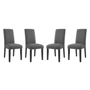 Parcel Dining Side Chair Fabric Set of 4
