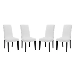 Parcel Dining Side Chair Vinyl Set of 4