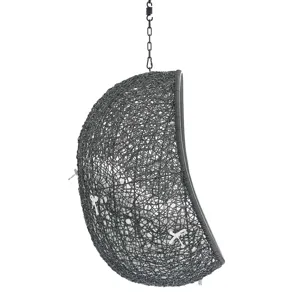 Hide Sunbrella Fabric Swing Outdoor Patio Lounge Chair Without Stand