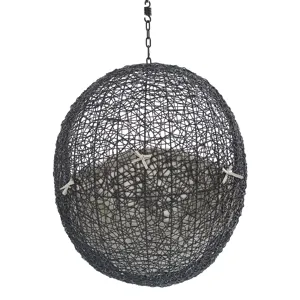Encase Sunbrella Fabric Swing Outdoor Patio Lounge Chair Without Stand