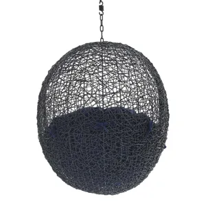 Encase Sunbrella Fabric Swing Outdoor Patio Lounge Chair Without Stand