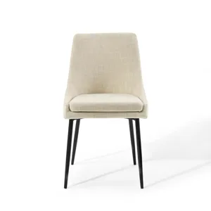 Viscount Upholstered Fabric Dining Chairs - Set of 2