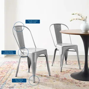Promenade Bistro Dining Side Chair Set of 2