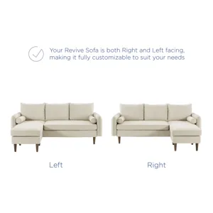 Revive Upholstered Right or Left Sectional Sofa