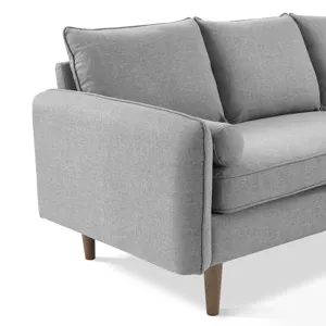 Revive Upholstered Right or Left Sectional Sofa - Light Gray