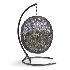 Encase Sunbrella Swing Outdoor Patio Lounge Chair