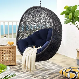 Encase Sunbrella Swing Outdoor Patio Lounge Chair
