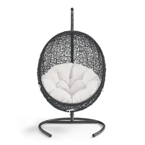 Encase Sunbrella Swing Outdoor Patio Lounge Chair